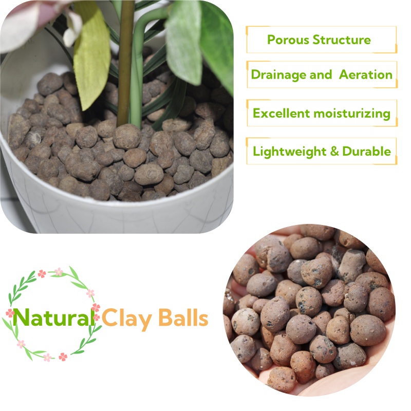 Clay Pebble Growing - Bolas de Arcilla Orgánica de 2L/1L,