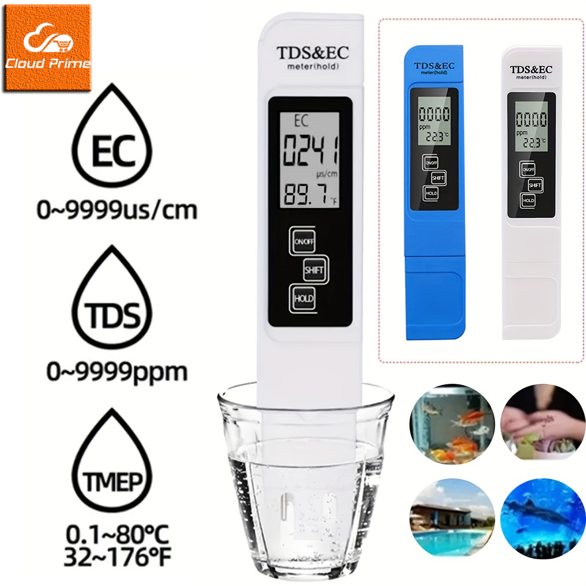 Pluma de detección de calidad  - Ec Meter Digital reseña y precio