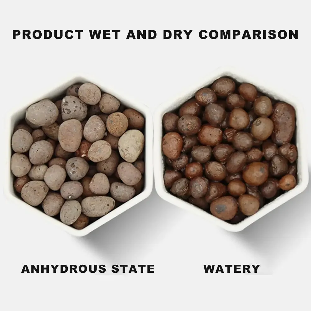 Vasos de arcilla expandidos na - Clay Pebble Growing reseña y precio