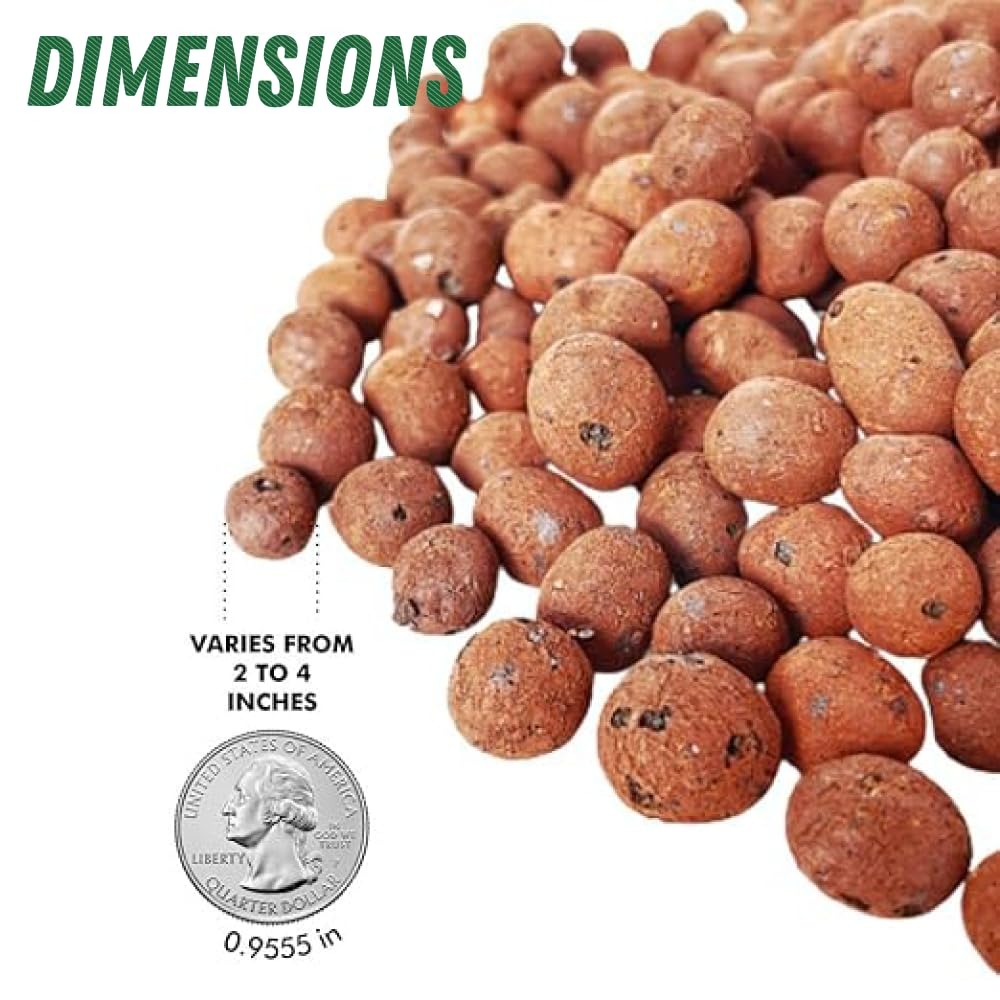 Envío desde EE. UU. – Gránulos - Clay Pebble Growing reseña y precio