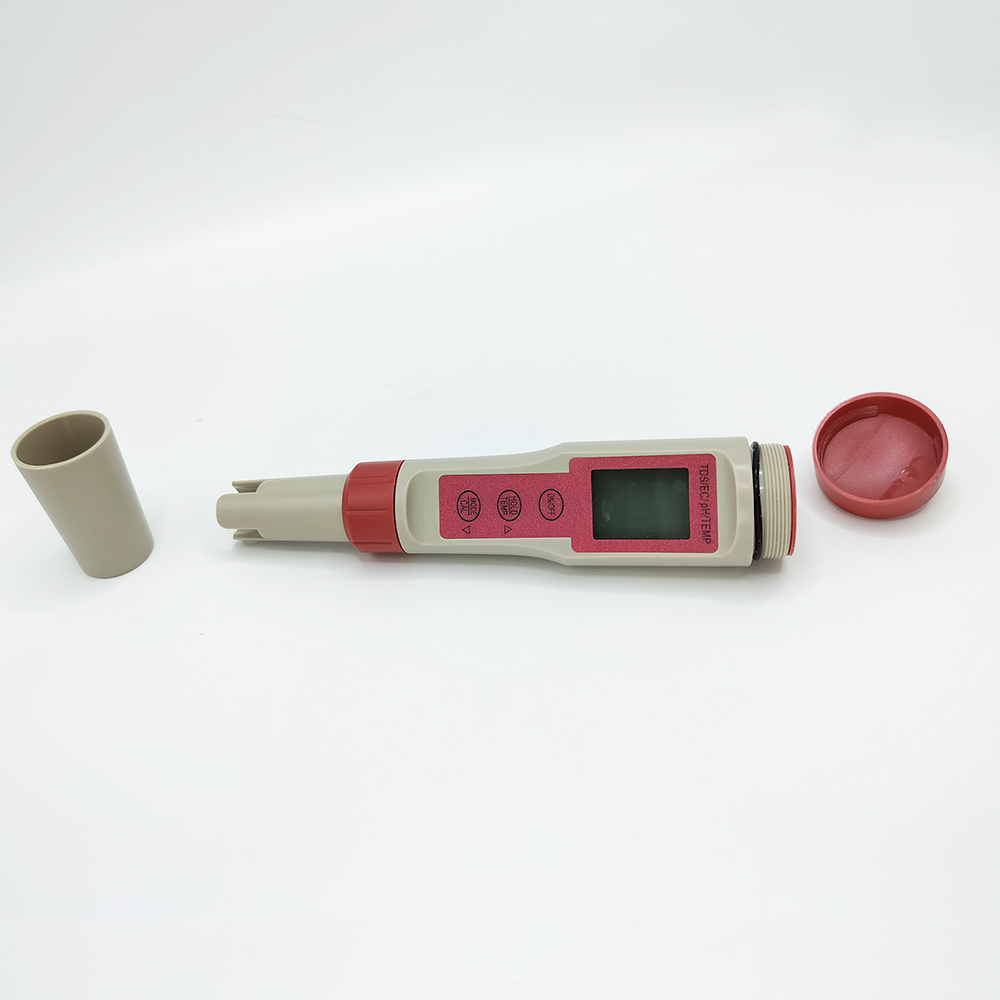 Medidor de pH 4 en 1 con Retro - Ec Meter Digital reseña y precio