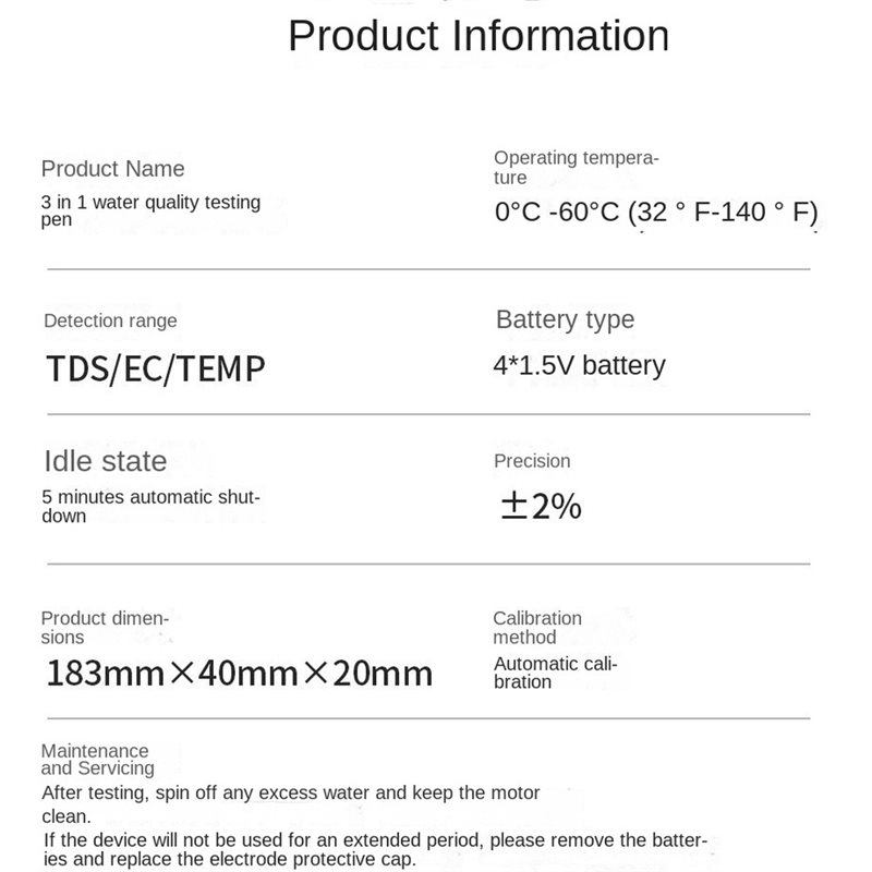 [B17B!】 Bolígrafo portátil par - Ec Meter Digital reseña y precio